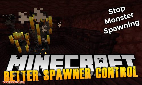Better Spawner Control Mod (1.21, 1.20.1) – Completely Disables Mob Spawners Thumbnail
