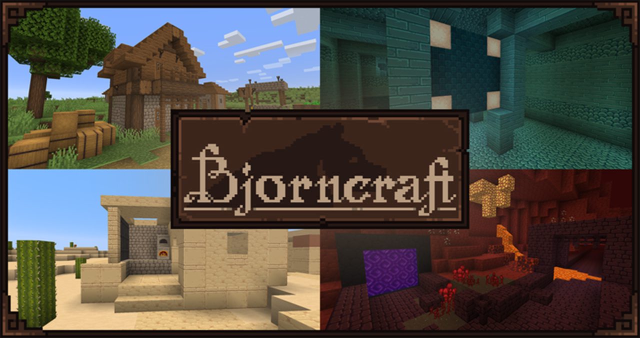 BjornCraft Resource Pack (1.15.2, 1.14.4) - Texture Pack 1