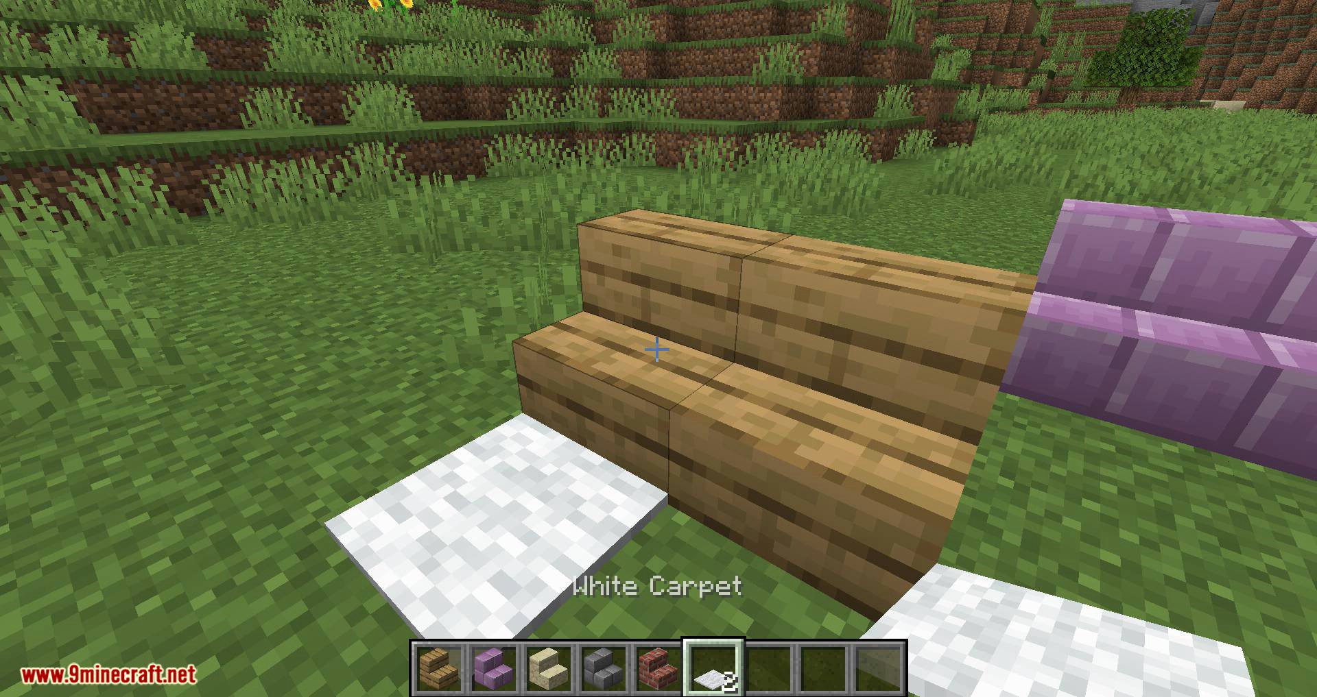 Carpet Stairs Mod 1.18.1, 1.16.5 (Place Carpet on the Stairs) 5