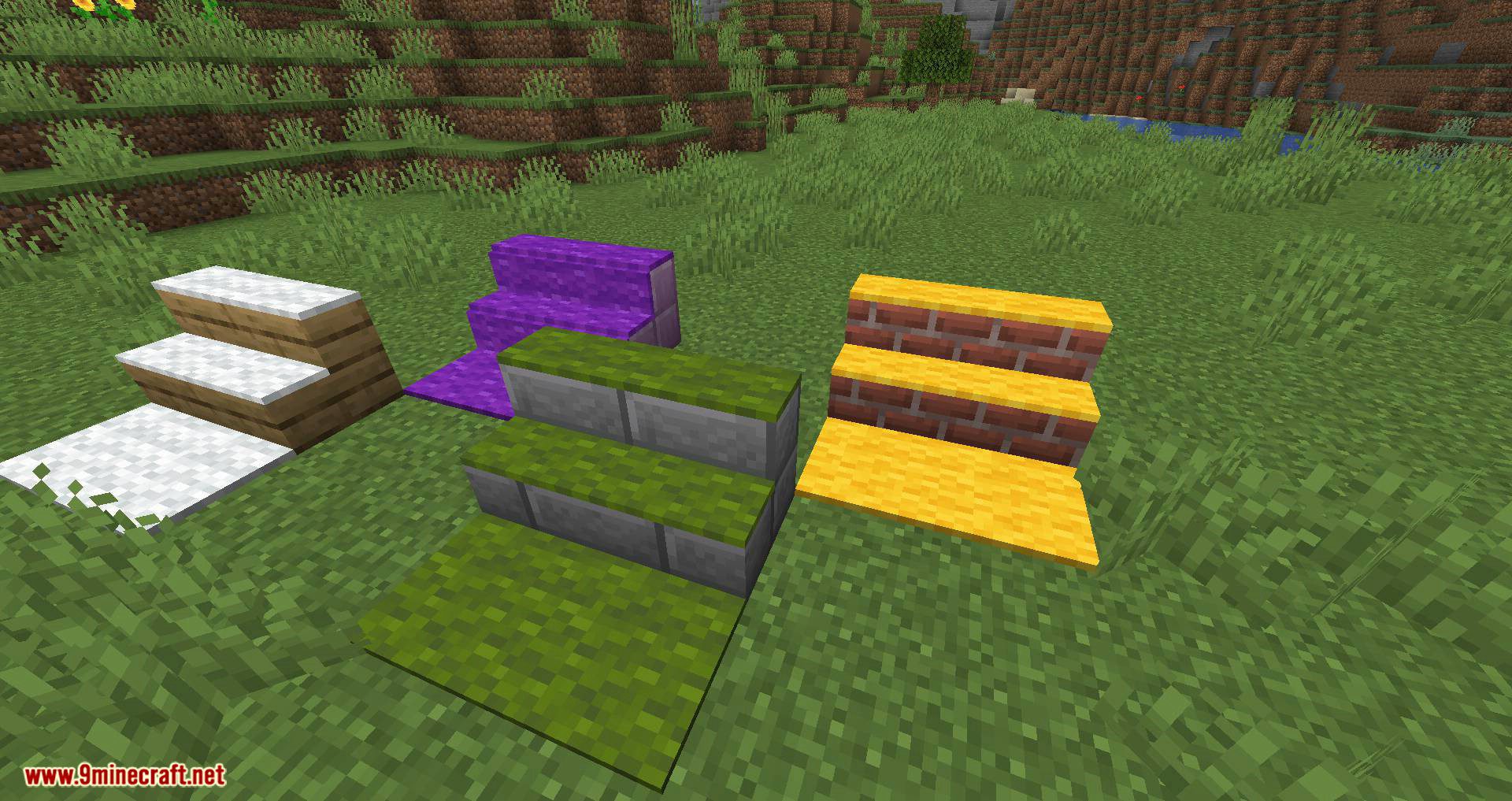 Carpet Stairs Mod 1.18.1, 1.16.5 (Place Carpet on the Stairs) 9