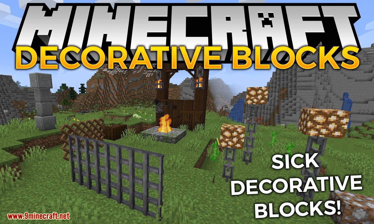 Decorative Blocks Mod (1.20.4, 1.19.2) - Sick New Decoration Blocks 1