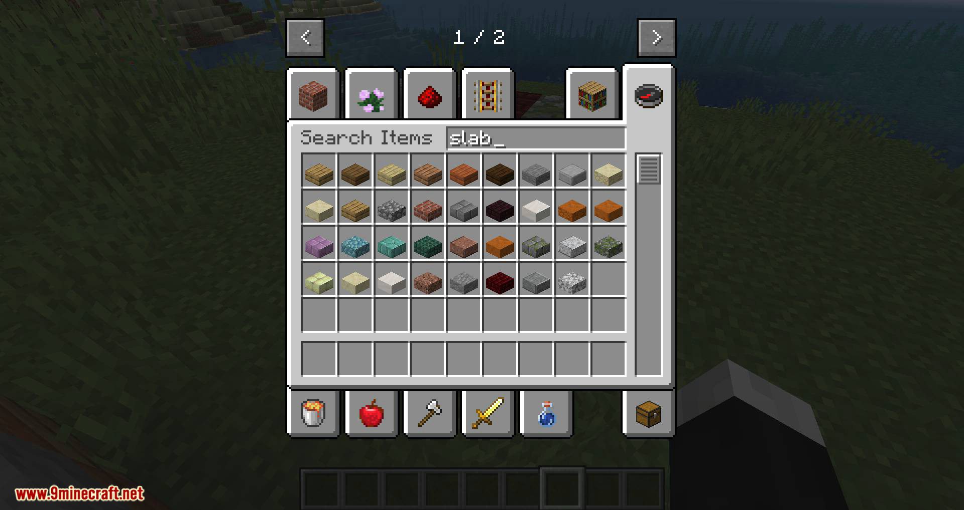 Double Slabs Mod (1.19.2, 1.18.2) - Mixed Slabs 7