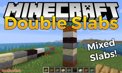 Double Slabs Mod (1.19.2, 1.18.2) – Mixed Slabs Thumbnail
