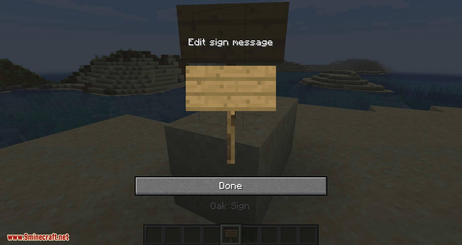 Edit Sign Mod (1.19.4, 1.18.2) - Edit Signs without Destroying Them 3