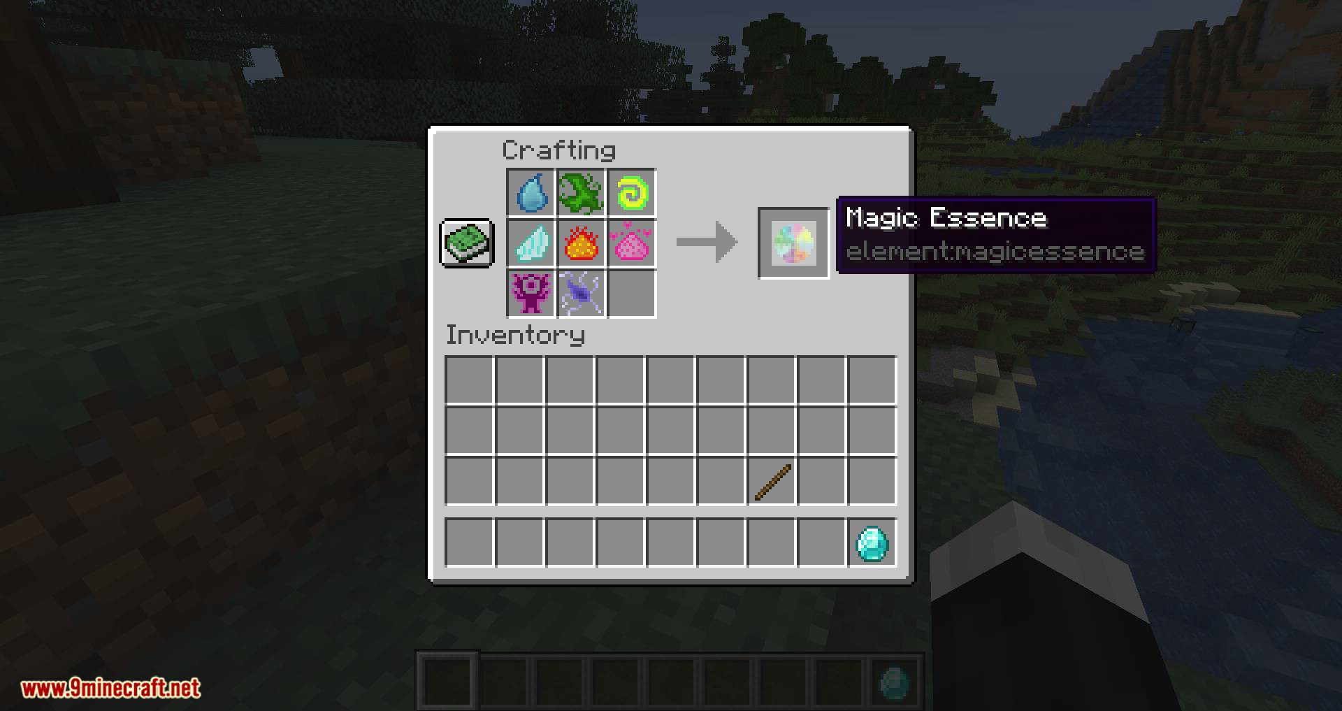 Elementary Staffs Mod (1.19.2, 1.18.2) - Many Magic Staffs 3