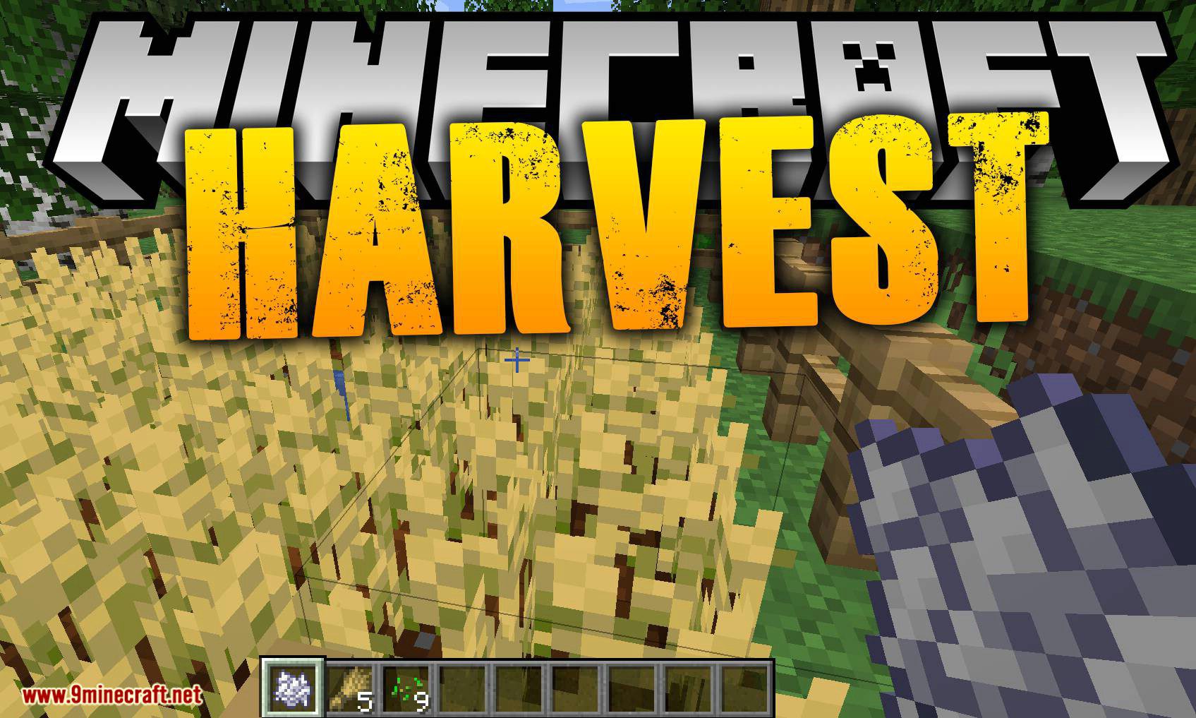 Harvest Mod (1.20.4, 1.19.2) - Harvest with Right Click 1