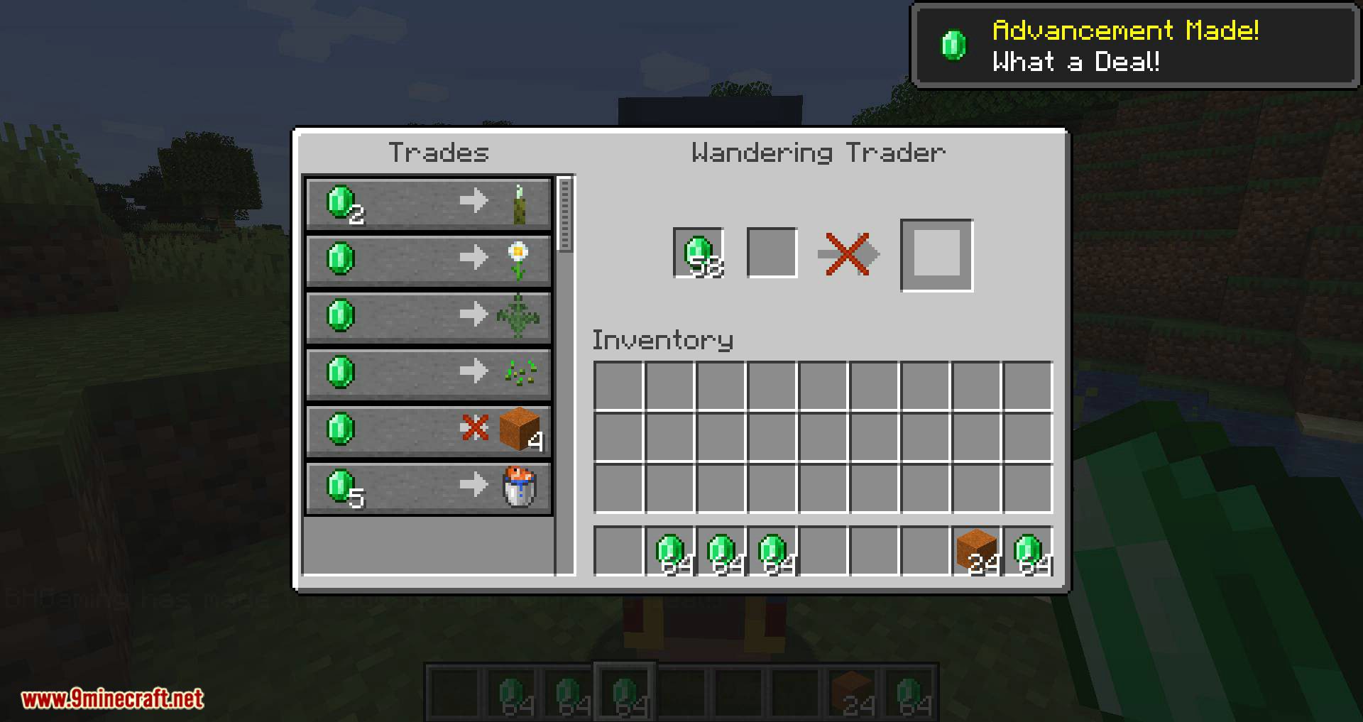 Infinite Trading Mod (1.20.2, 1.19.4) - No More Limit Trade 3