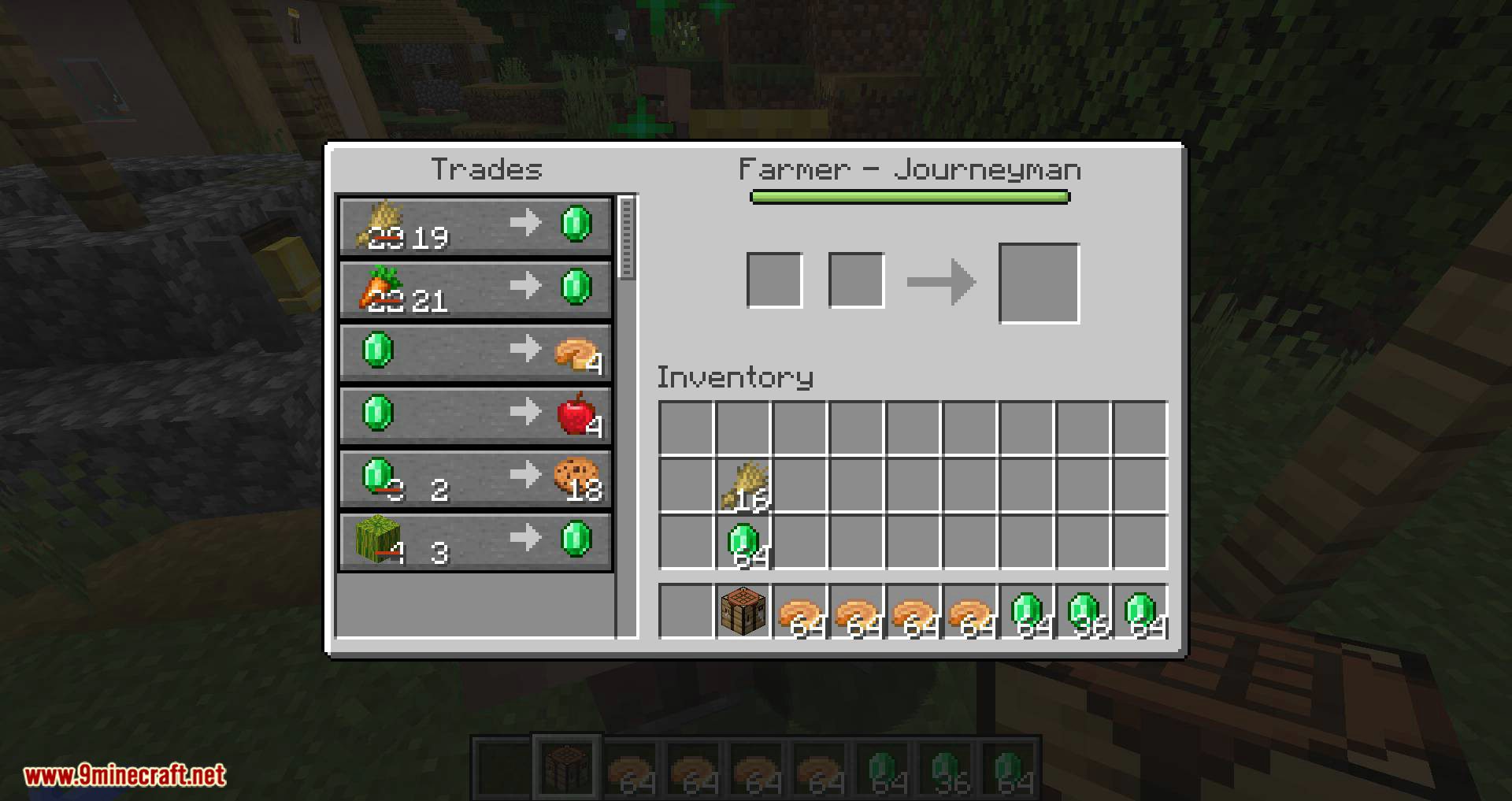 Infinite Trading Mod (1.20.2, 1.19.4) - No More Limit Trade 9