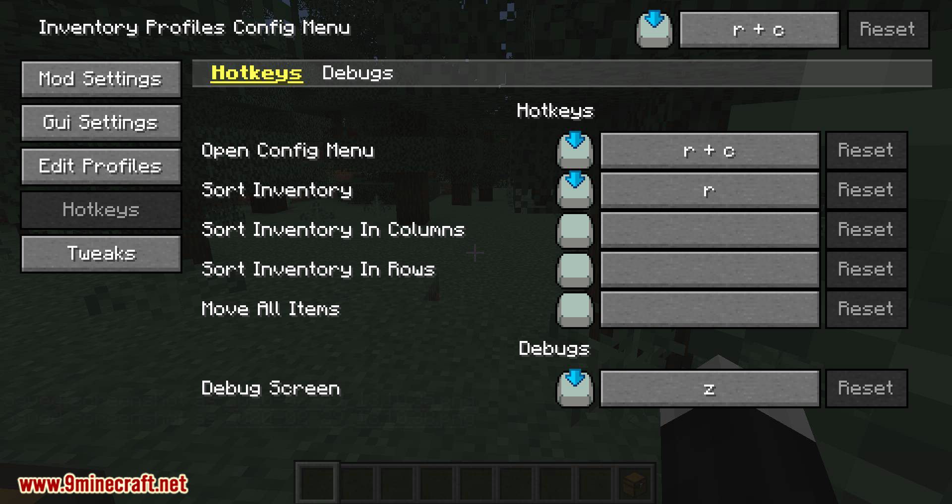 Inventory Profiles Mod (1.20.4, 1.19.4) - Inventory Sorting Tweaks 14