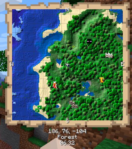 Just Map Mod (1.17.1, 1.16.5) - Minimap for 1.15+ 2