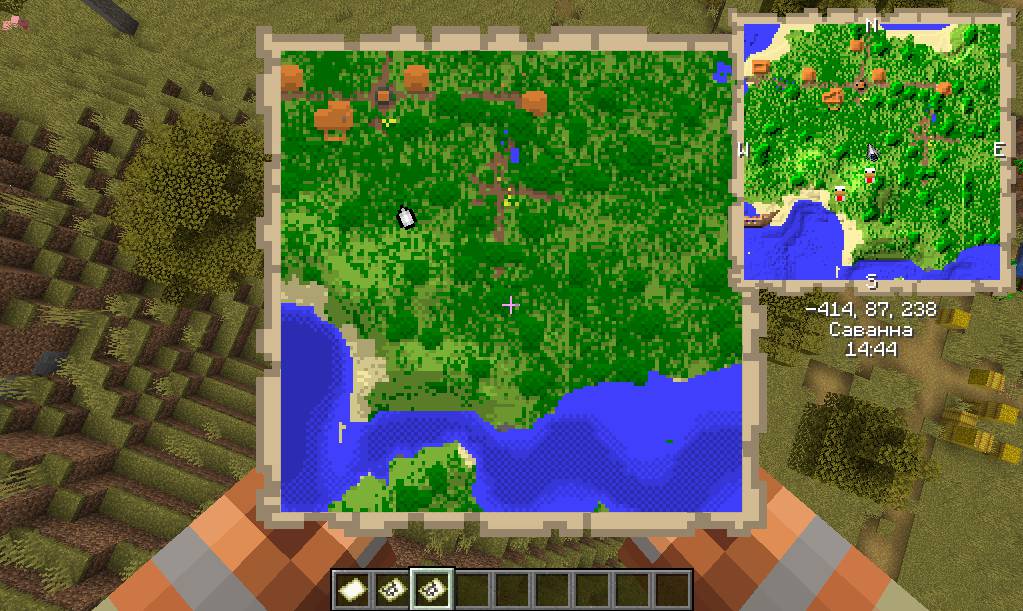 Just Map Mod (1.17.1, 1.16.5) - Minimap for 1.15+ 8