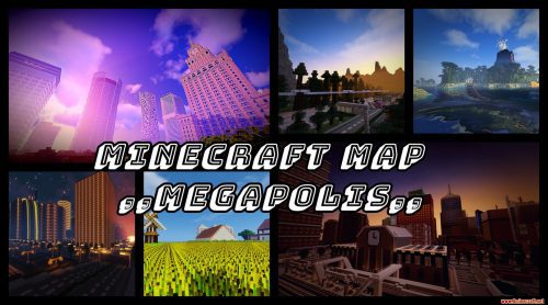 Megapolis Map 1.14.4 for Minecraft Thumbnail