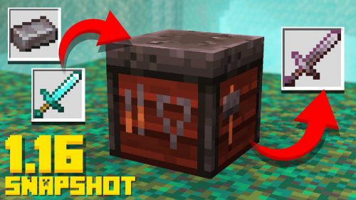 Minecraft 1.16 Snapshot 20w10a (Smithing Table, Invisible Item Frames) Thumbnail