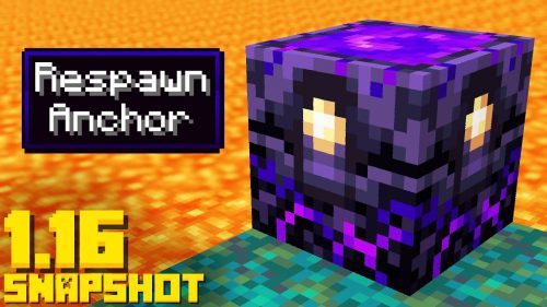 Minecraft 1.16 Snapshot 20w12a (Respawn Anchor Block, AFK Fishing Nerfed) Thumbnail