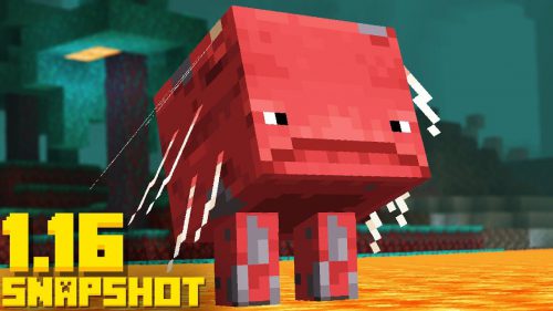 Minecraft 1.16 Snapshot 20w13a (New Strider Mob) Thumbnail