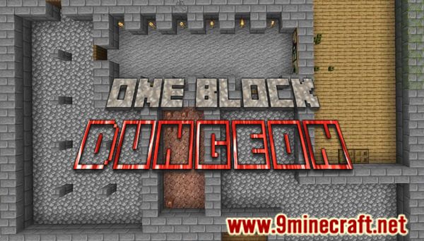 One Block Dungeon Map 1.14.4 for Minecraft 1