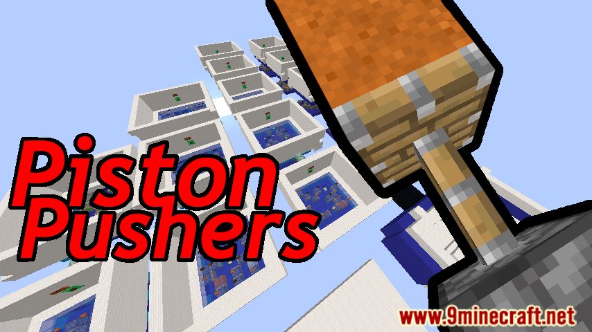 Piston Pushers Map 1.14.4 for Minecraft 1
