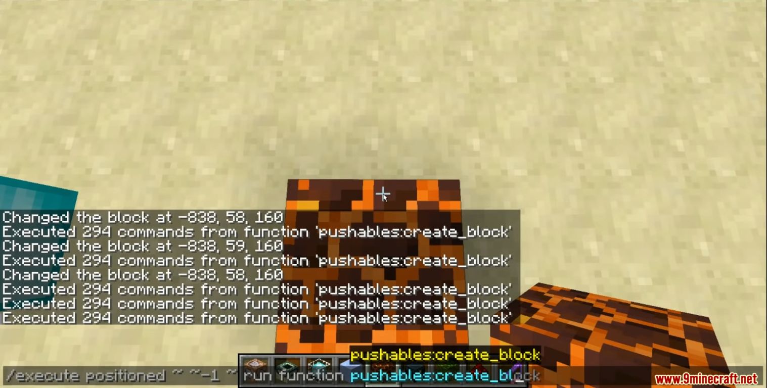 Pushable Blocks Data Pack 1.15.2 (Yes, Now You Can Push Blocks Without Mods) 6