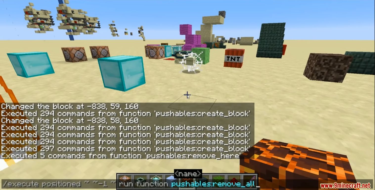 Pushable Blocks Data Pack 1.15.2 (Yes, Now You Can Push Blocks Without Mods) 7