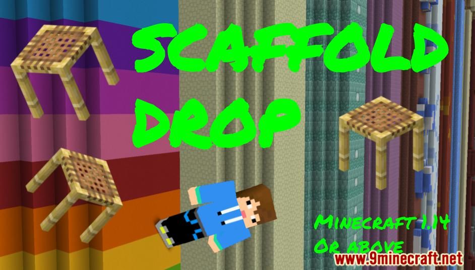 Scaffold Drop Map 1.14.4 for Minecraft 1