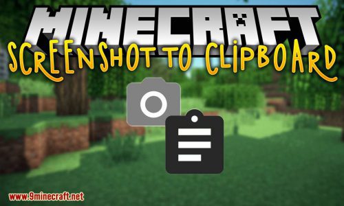 Screenshot to Clipboard Mod (1.20.4, 1.19.4) – Save All Screenshots to Clipboard Thumbnail