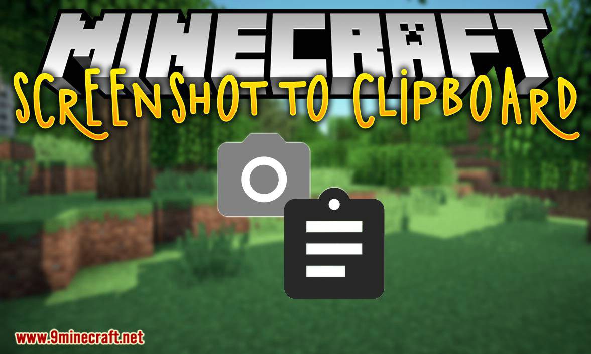 Screenshot to Clipboard Mod (1.20.4, 1.19.4) - Save All Screenshots to Clipboard 1