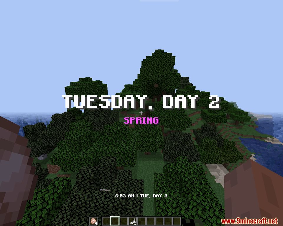 Seasonal Calendar Data Pack Map 1.17.1, 1.15.2 for Minecraft 7