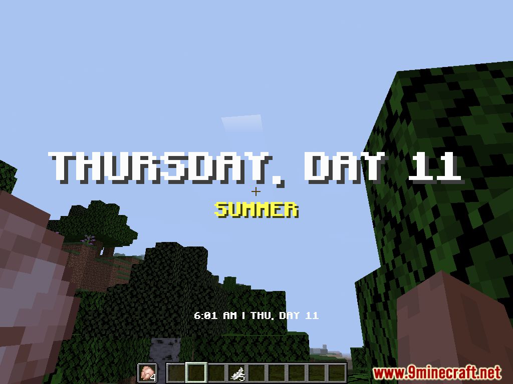 Seasonal Calendar Data Pack Map 1.17.1, 1.15.2 for Minecraft 9