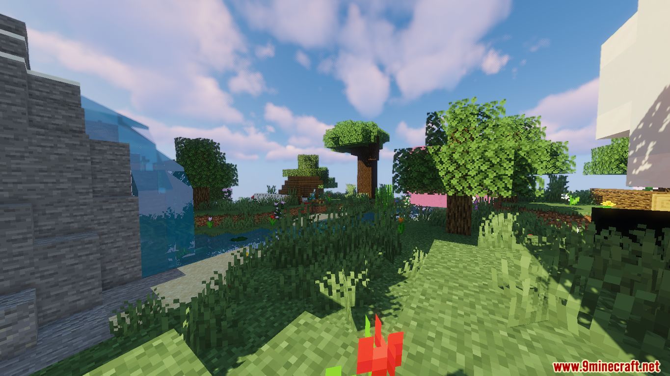 Square Planet Survival 2 Map 1.14.4 for Minecraft 4