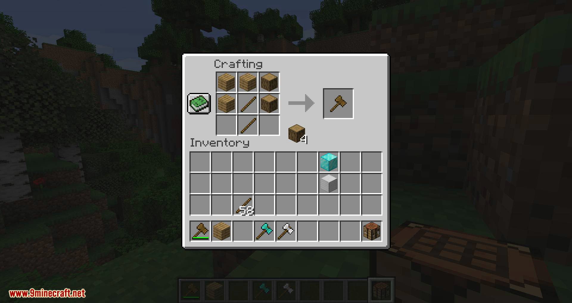 Super Axes Mod 1.16.5 (Vanilla Tree-Chopper) 10