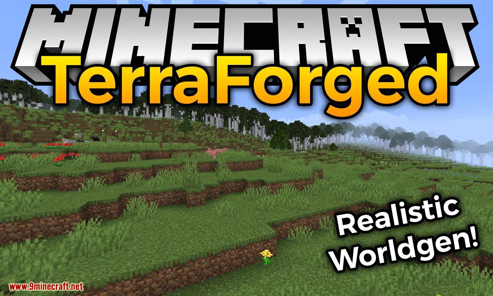 TerraForged Mod (1.18.2, 1.16.5) - Immersive, Realistic Worldgen 1
