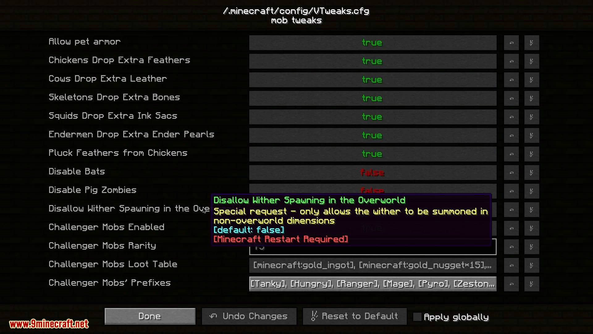 V-Tweaks Mod (1.20.1, 1.19.4) - New Mechanics without New Items 7