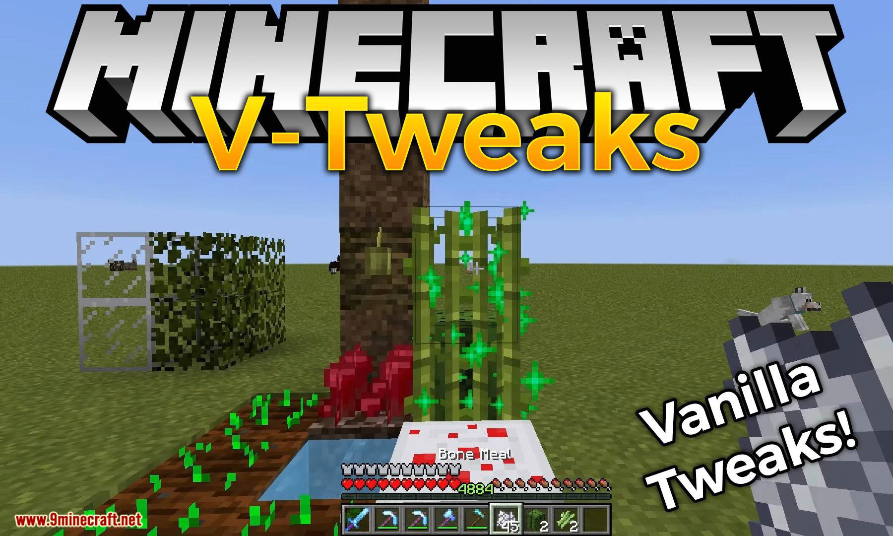 V-Tweaks Mod (1.20.1, 1.19.4) - New Mechanics without New Items 1