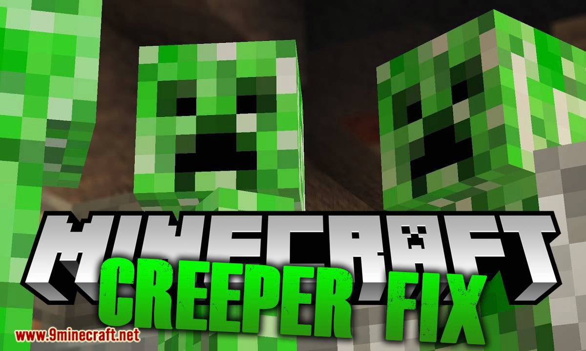 CreeperFix Mod 1.16.5, 1.15.2 (Tweak Damage Caused by Creepers) 1