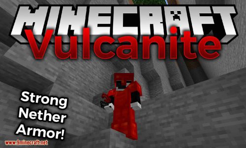 Vulcanite Mod (1.19.2, 1.18.2) – Super Strong Nether Armor Thumbnail