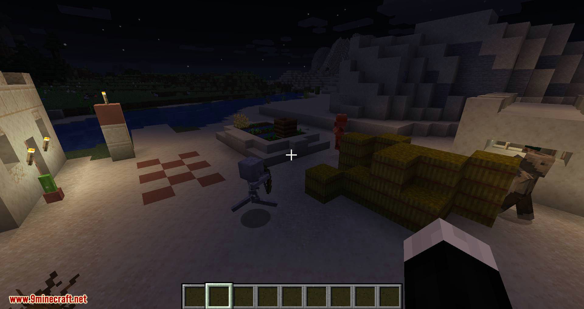 All Mobs Attack Villagers Mod 1.15.2, 1.14.4 (More Chaos in the Village in Night) 4