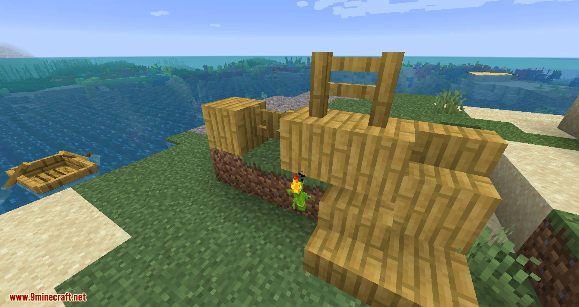 Bamboo Blocks Mod (1.16.5, 1.15.2) - Nice Bamboo Decoration 4