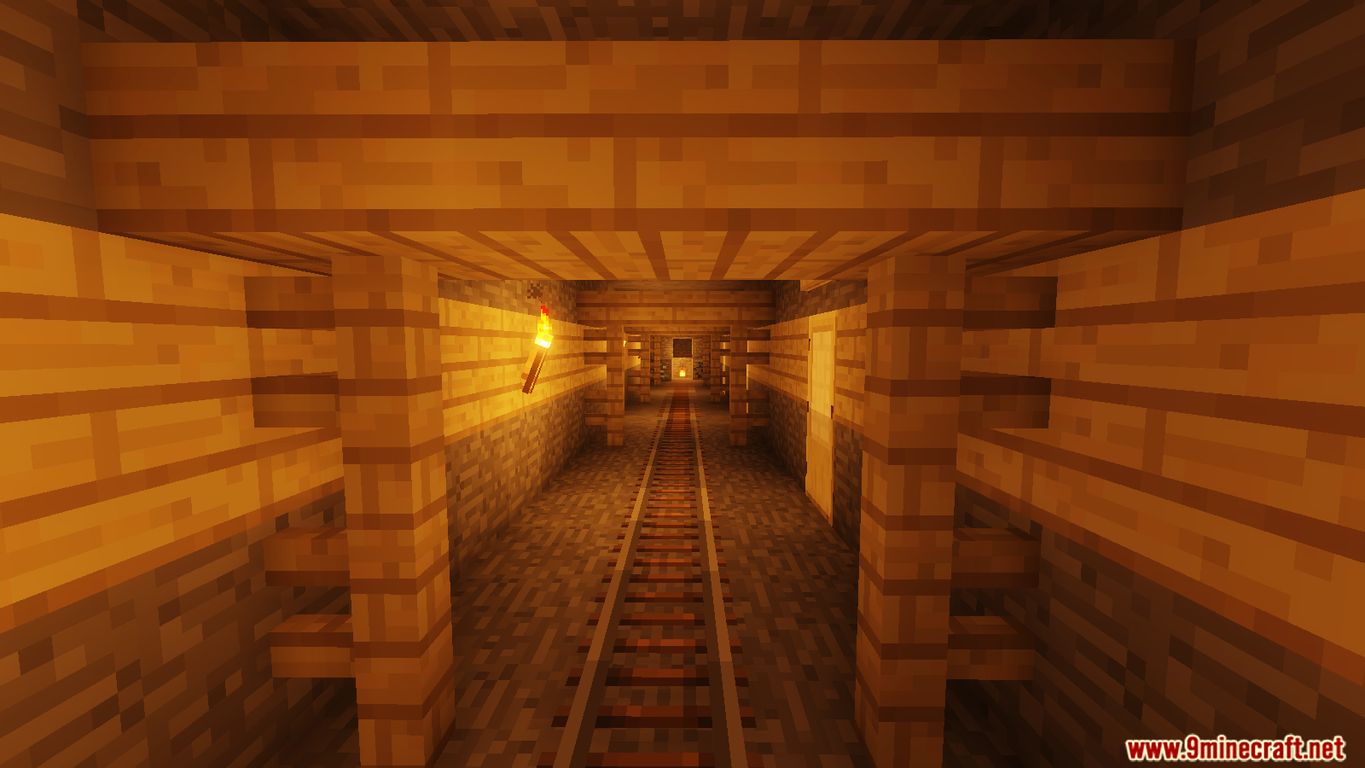 Blob Escape 02: The Mineshaft Map 1.14.4 for Minecraft 8