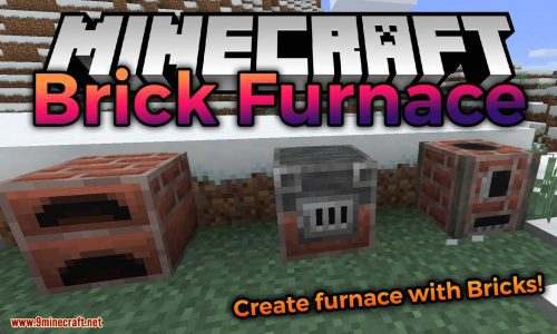 Brick Furnace Mod (1.21, 1.20.1) – Create Furnace with Bricks Thumbnail