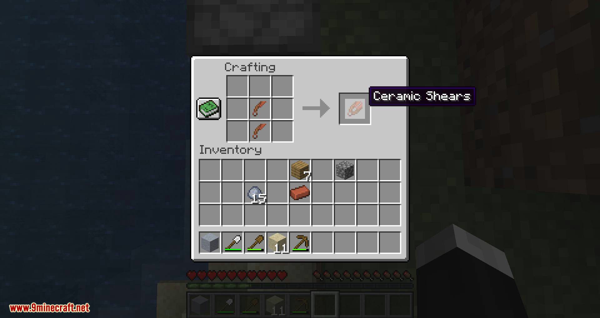 Ceramic Shears Mod (1.21, 1.20.1) - Shears that Made of Clay 9