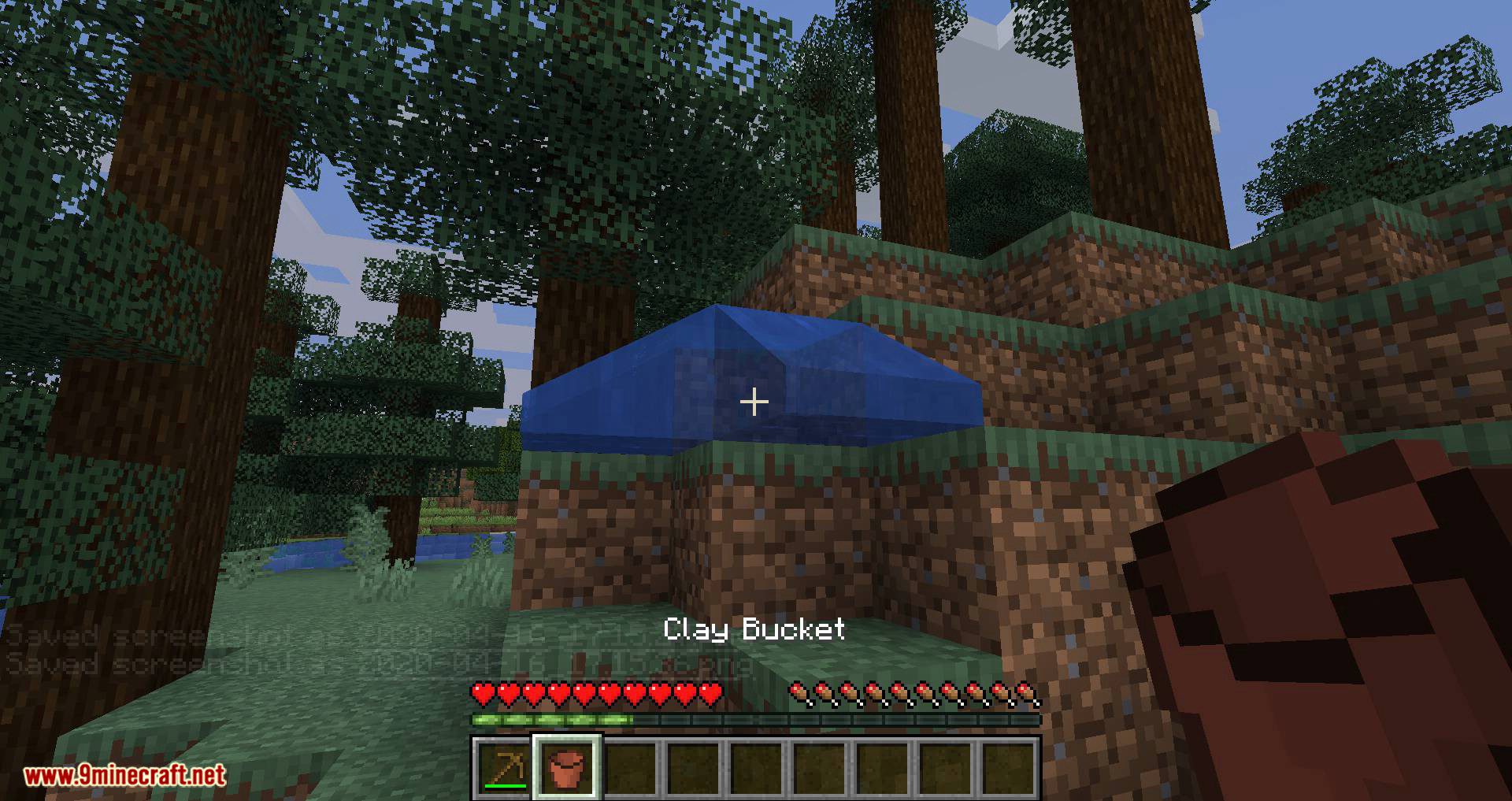 Clay Bucket Mod 1.15.2, 1.12.2 (Easy Bucket at the Early Game) 12