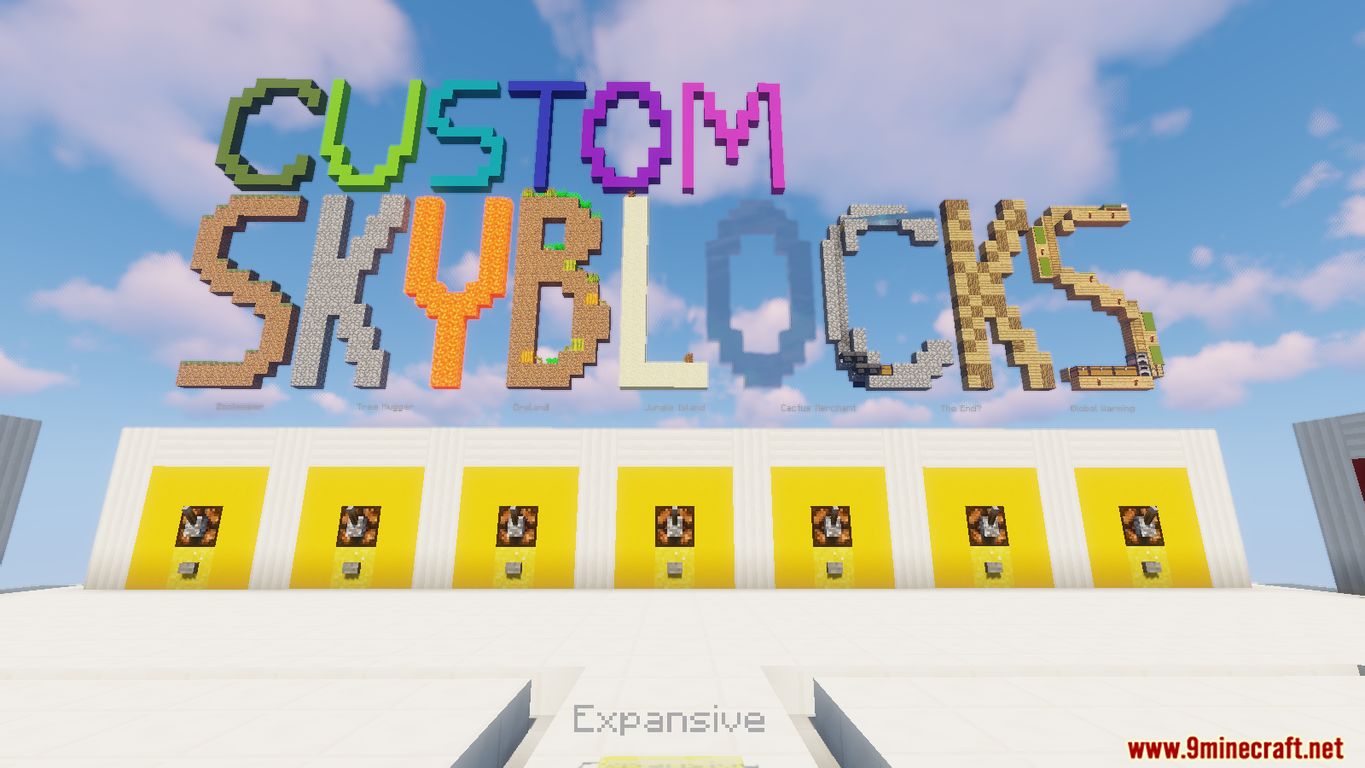 Custom SkyBlocks Map 1.14.4 for Minecraft 3