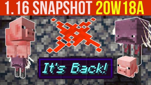 Minecraft 1.16 Snapshot 20w18a (Redstone Wire Changes) Thumbnail