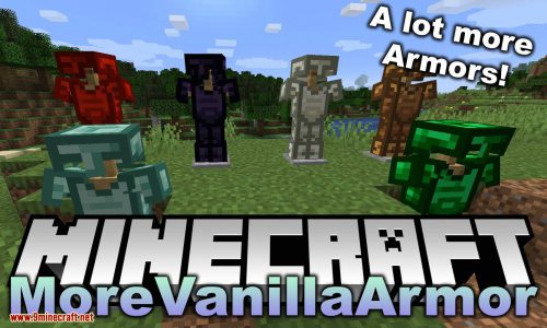 MoreVanillaArmor Mod (1.20.1, 1.19.4) – Armor of All Vanilla Materials Thumbnail