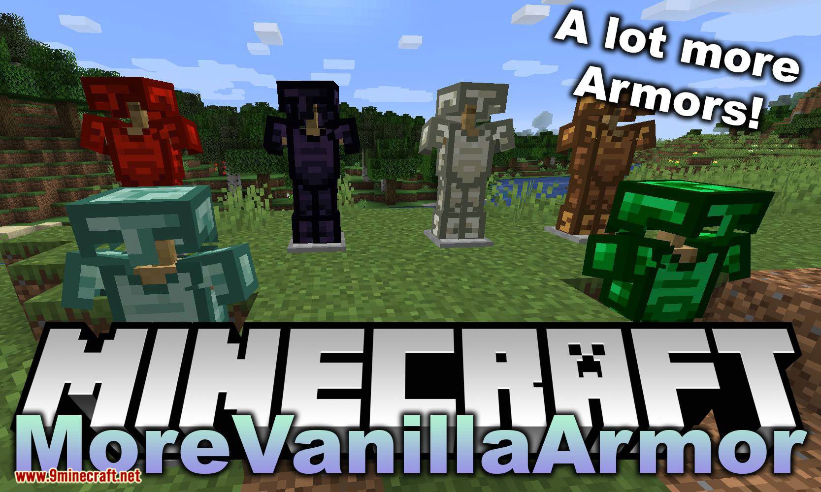 MoreVanillaArmor Mod (1.20.1, 1.19.4) - Armor of All Vanilla Materials 1