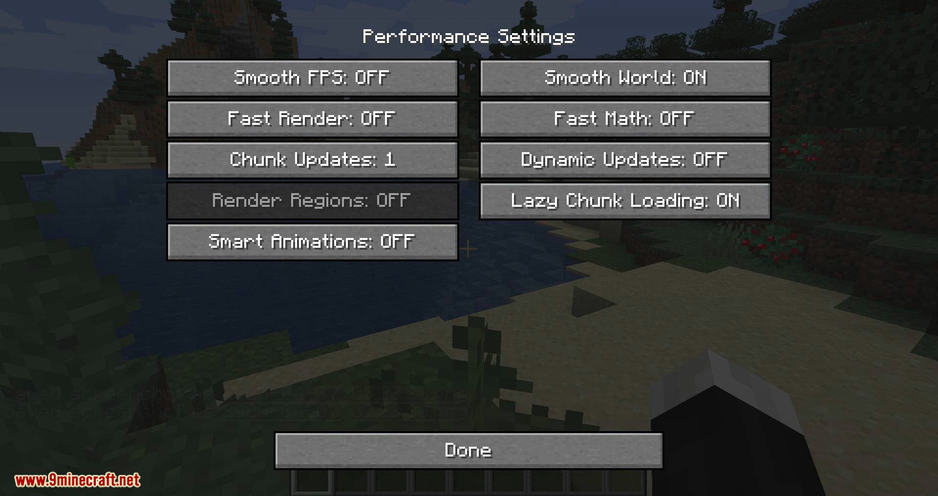 OptiForge Mod (1.17.1, 1.16.5) - Make OptiFine Compatible with Minecraft Forge 4
