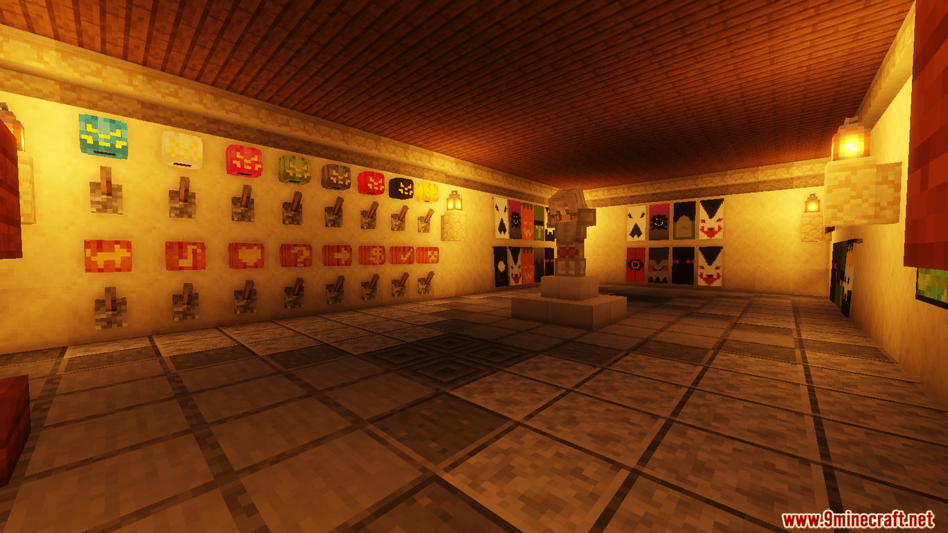 Pumpkin Manor Map 1.14.4 for Minecraft 9