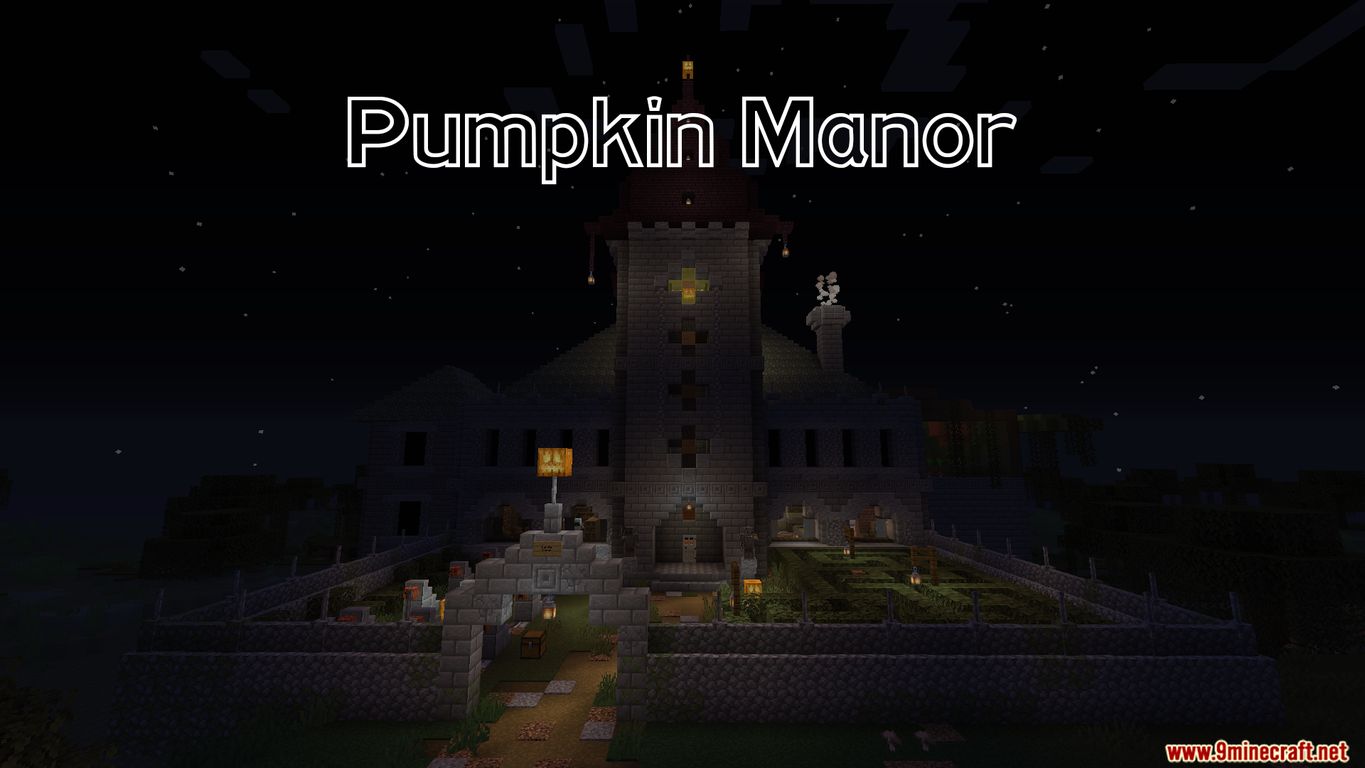 Pumpkin Manor Map 1.14.4 for Minecraft 1