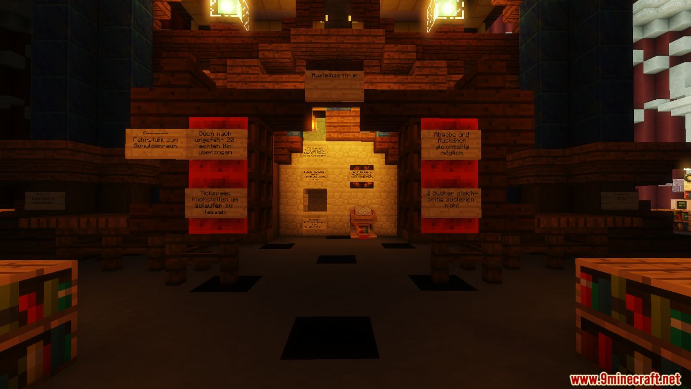 Redstone Library Map 1.14.4 for Minecraft 11