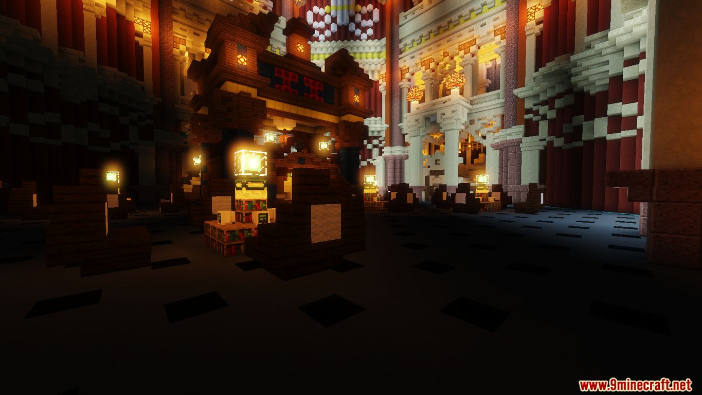 Redstone Library Map 1.14.4 for Minecraft 4